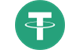 USDT Tether nagyfelbontású stablecoin ikon